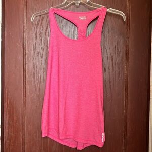 Head brand size medium racerback workout tank in neon pink heather